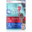 CLEAN YOUR SKIN - HREJIVÝ ČISTIACÍ PEELING A CHLADIACA MASKA